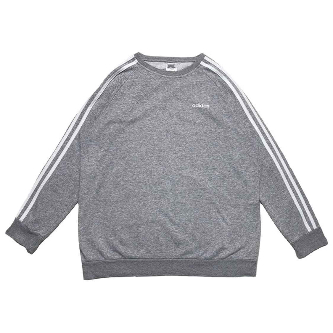 ADIDAS 에센셜 오버핏 맨투맨 그레이 XS 상품이미지1