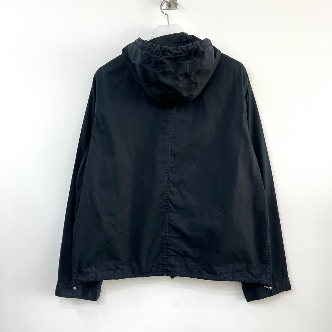 폴로 랄프로렌 레드 포니 블랙 투웨이 코튼 후드 자켓 상품이미지3