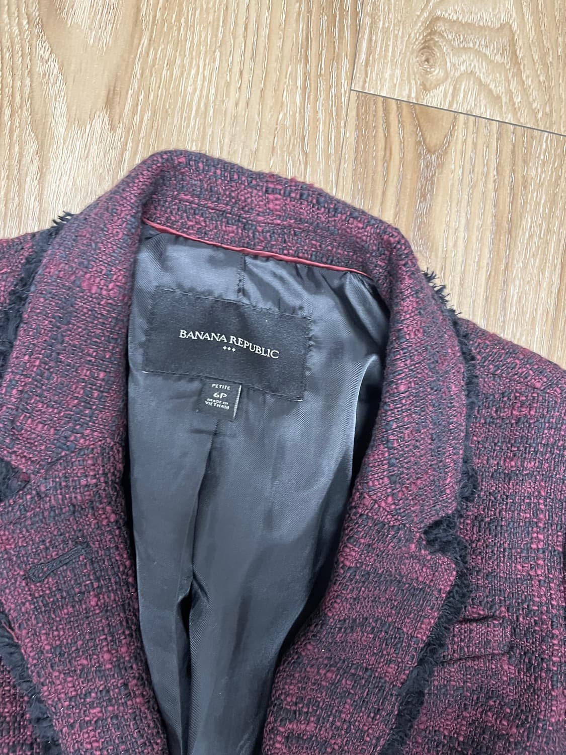 바나나 리퍼블릭 트위드 자켓  상품이미지2