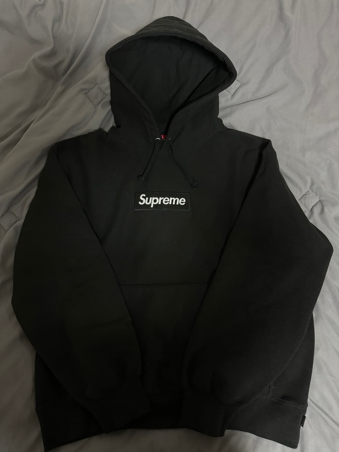 슈프림 박스로고 후드 블랙 M 23fw 상품이미지1