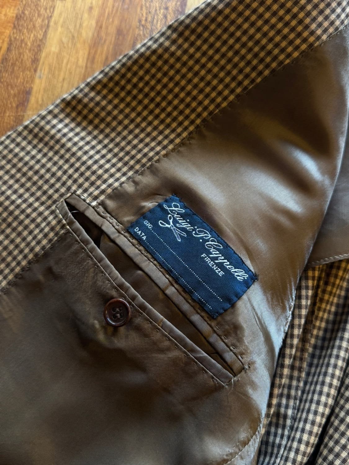 Luigi Paolo Cappelli 테일러드 자켓 100 상품이미지7