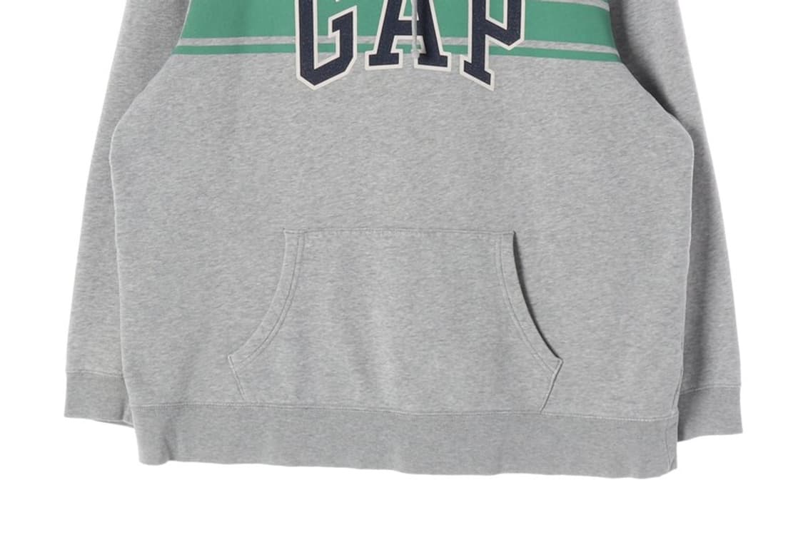 GAP 그린 라인 빅로고 오버핏 후드티 2XL 상품이미지4
