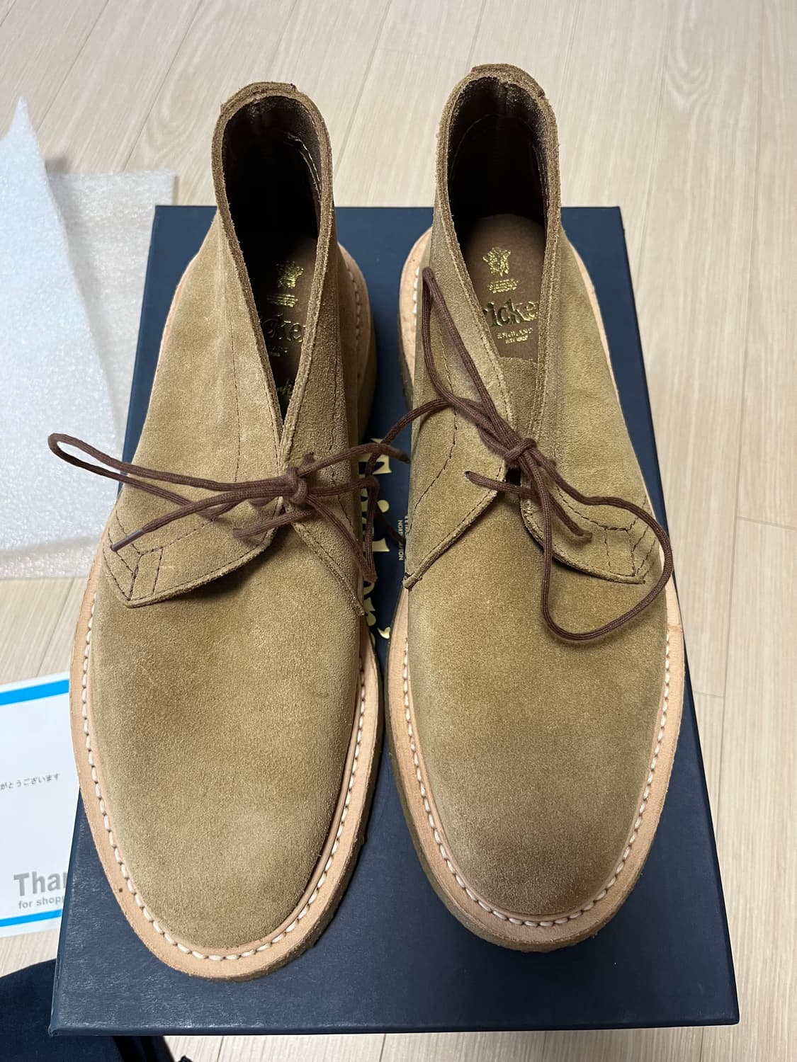 트리커즈x보이즈마켓 /처카부츠/trickers x boysmarket / 상품이미지1