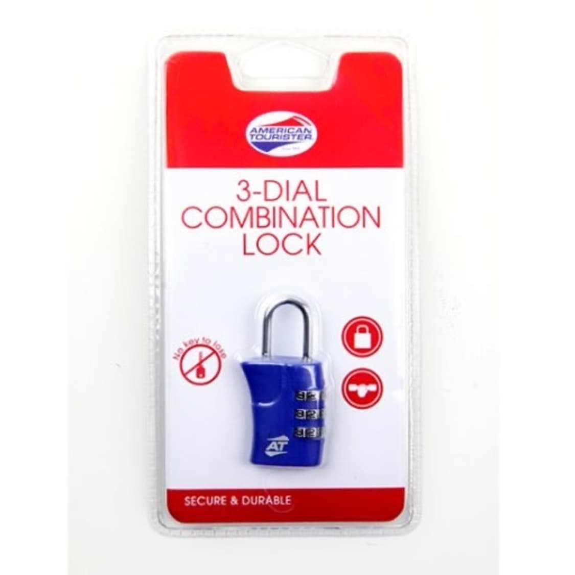 [새상품.정가15,000] 아메리칸투어리스터 3다이얼 / 열쇠 자물쇠 상품이미지4