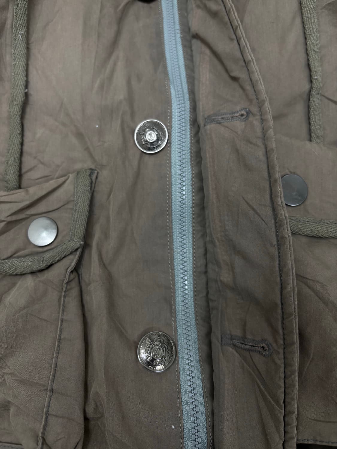 [COLZA]Grunge Mood Fur Khaki Parka 상품이미지7