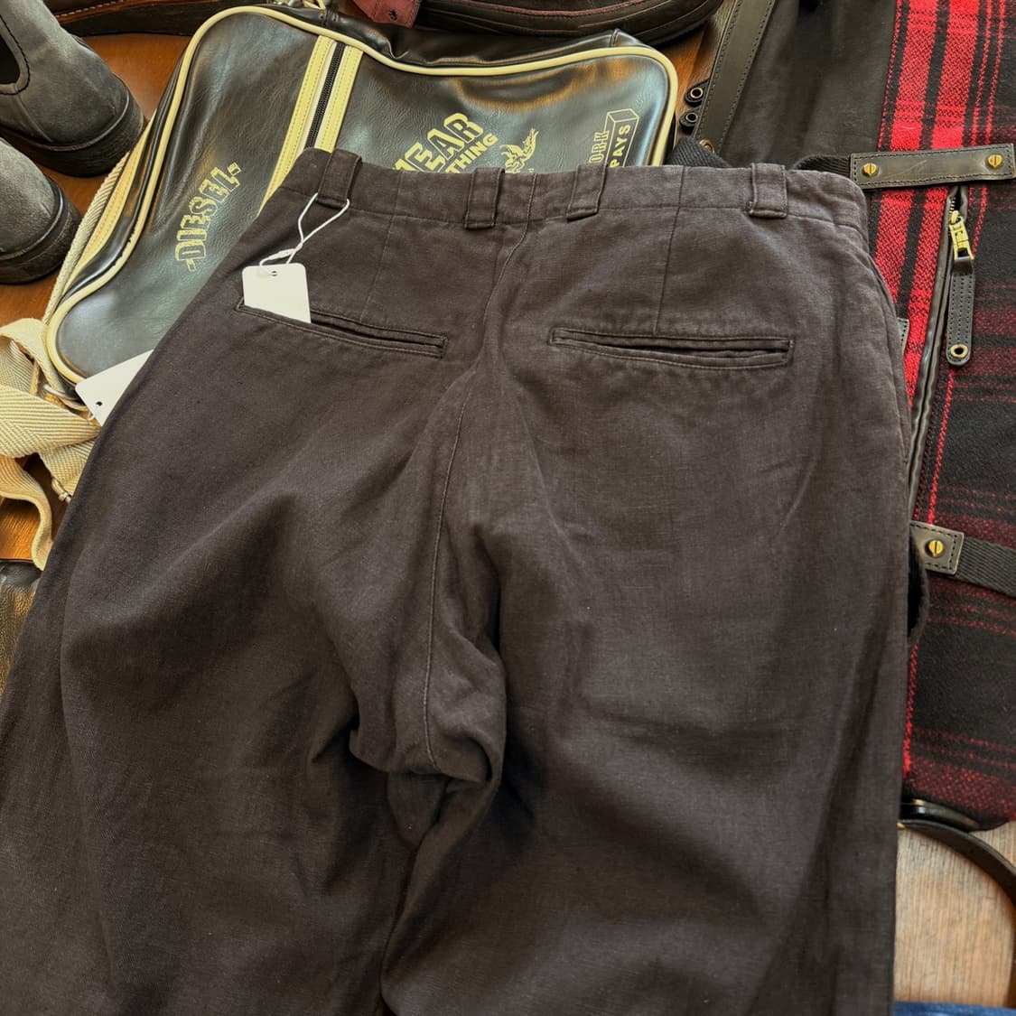 NO CONTROL AIR페이딩 패브릭 후크 디테일 일본생산 29 30 상품이미지5