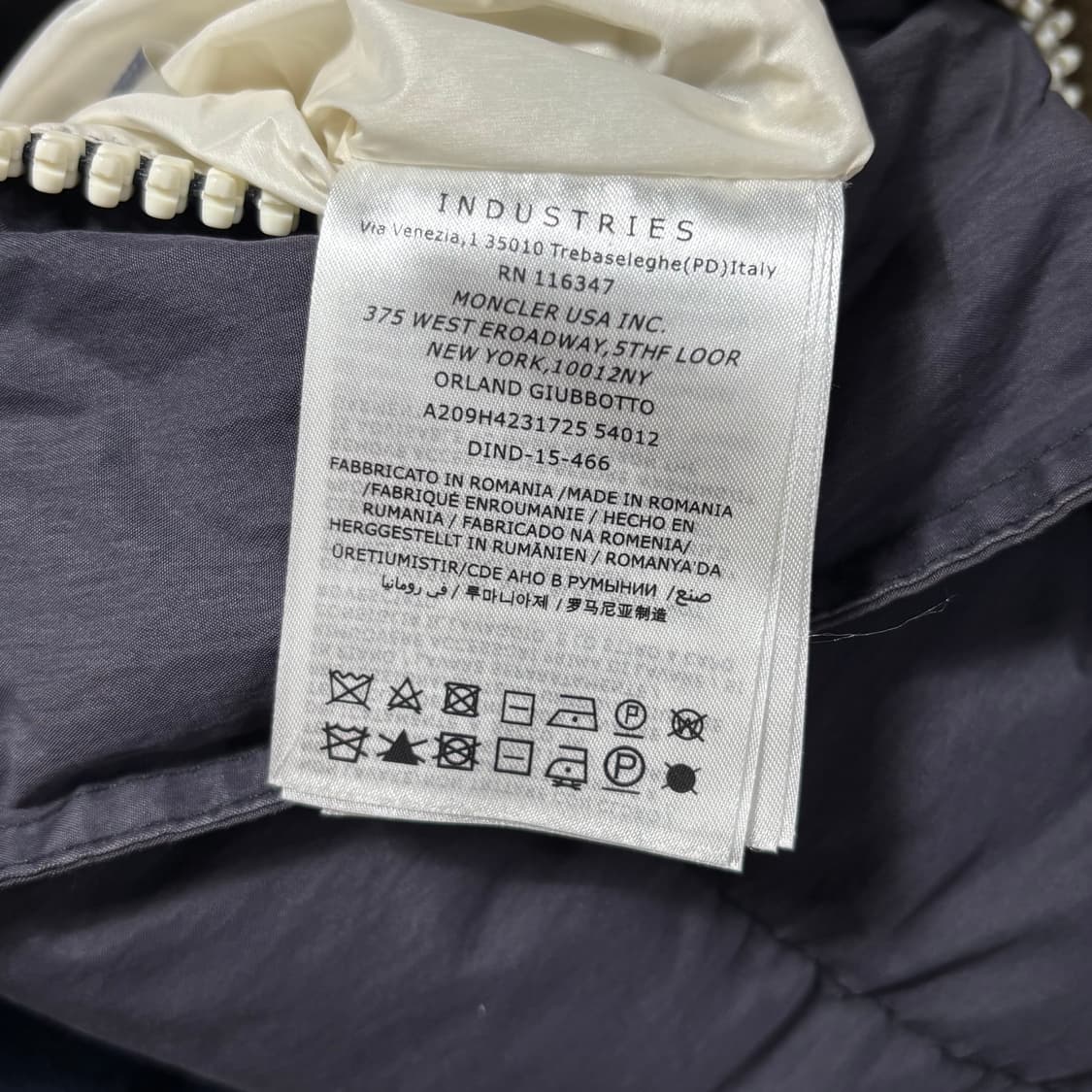 2 몽클레어 X 아미 올랜드 양털 카라 다운 패딩 상품이미지7