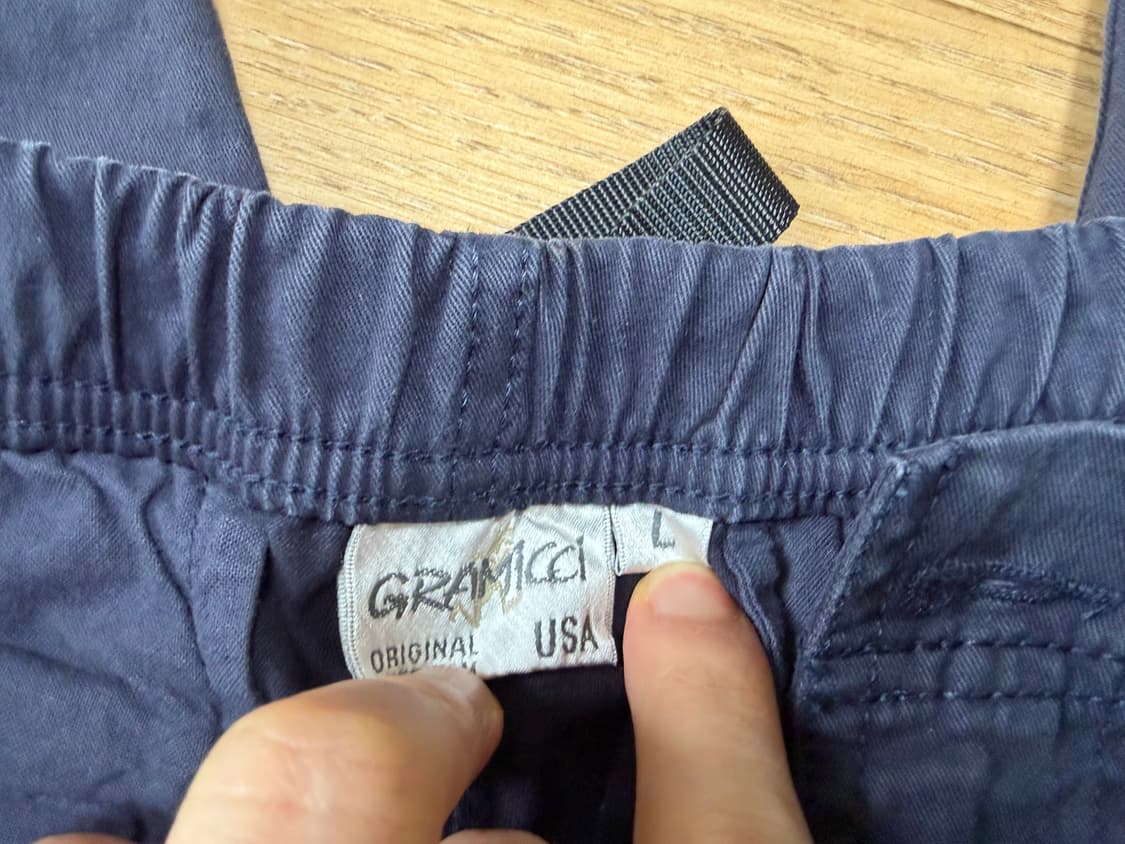 그라미치 NN팬츠 네이비 L(아시아xl) 상품이미지4