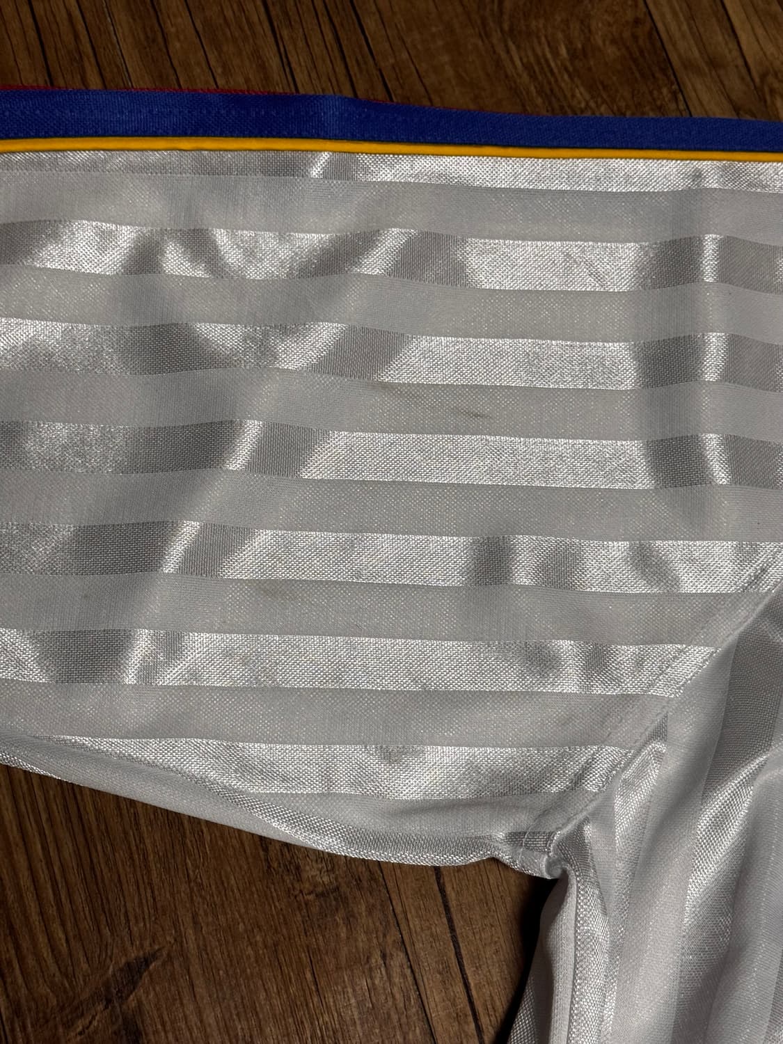 [M] 푸마 화이트 레어 스트라이프 오버핏 져지 상품이미지4