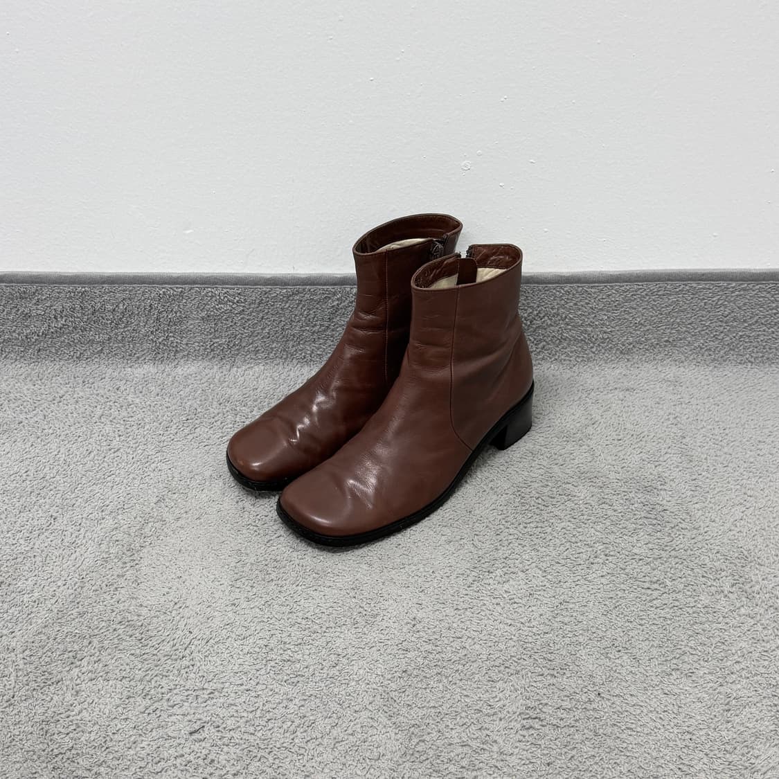 90s Margaret Howell square toe boots 상품이미지1