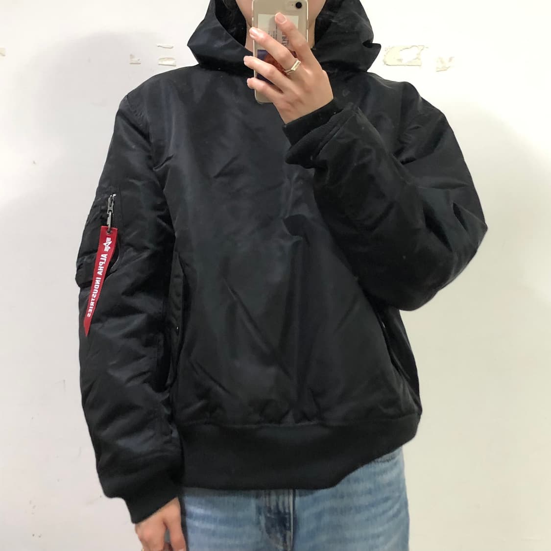 알파인더스트리 풀오버 후드 Ma1 상품이미지3