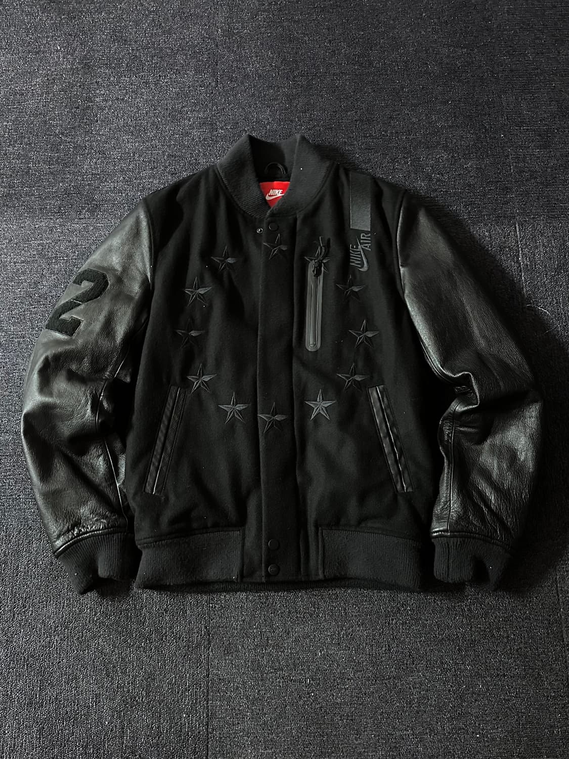 Nike Destroyer 레더 바시티자켓 802644-010 상품이미지2