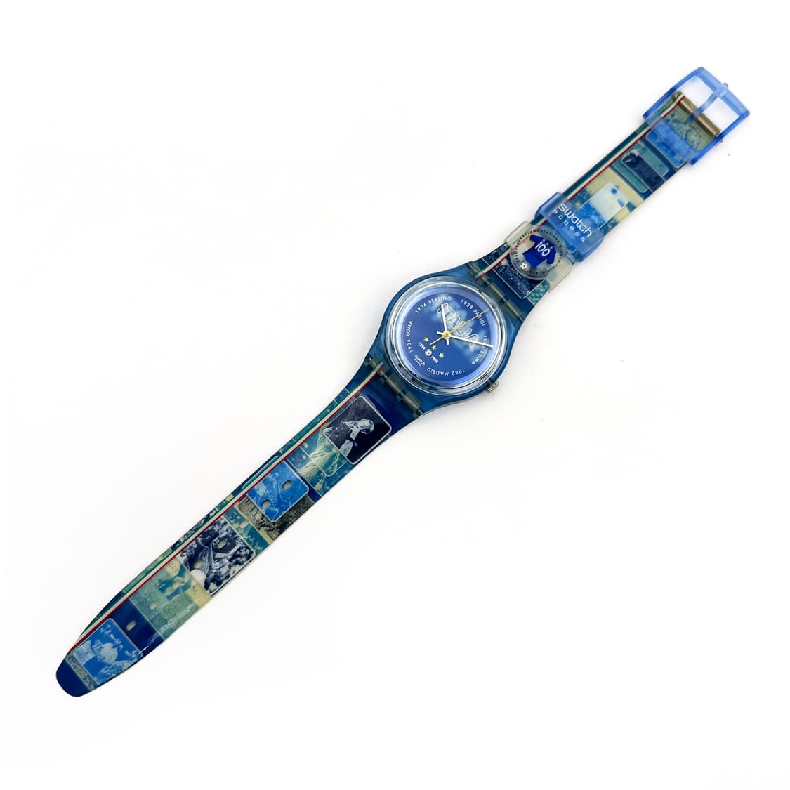 98년판) 빈티지 스와치 이탈리아 축구 100주년 기념판 상품이미지5