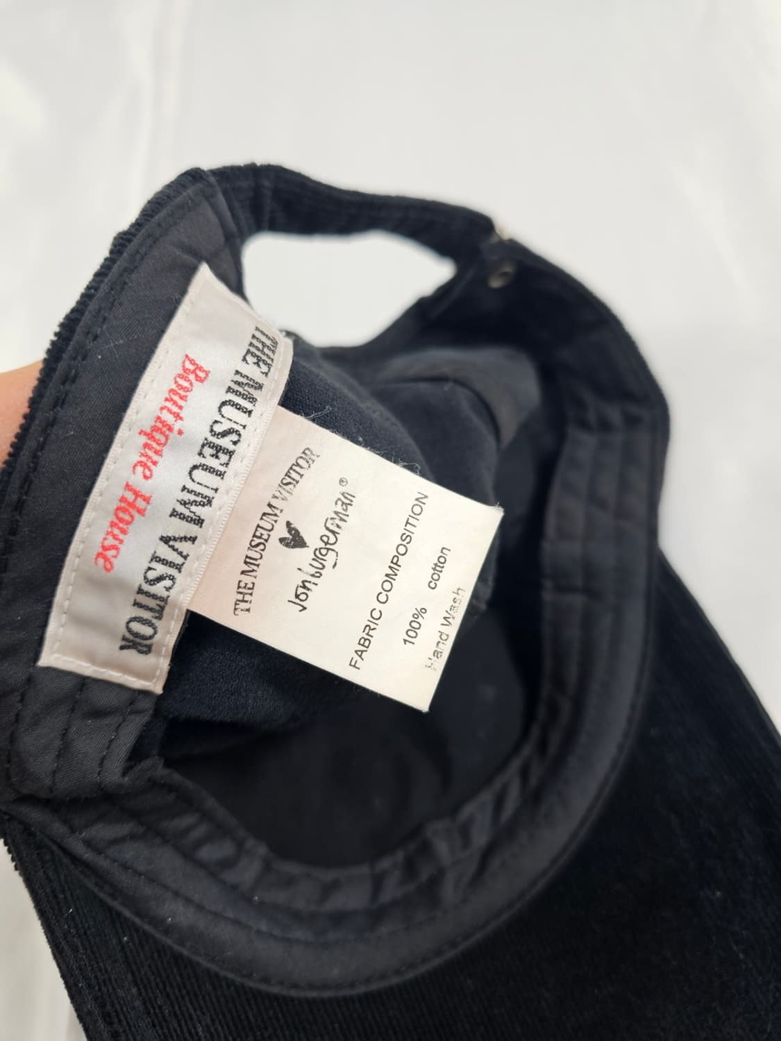 더뮤지엄비지터x존버거맨볼캡 상품이미지5