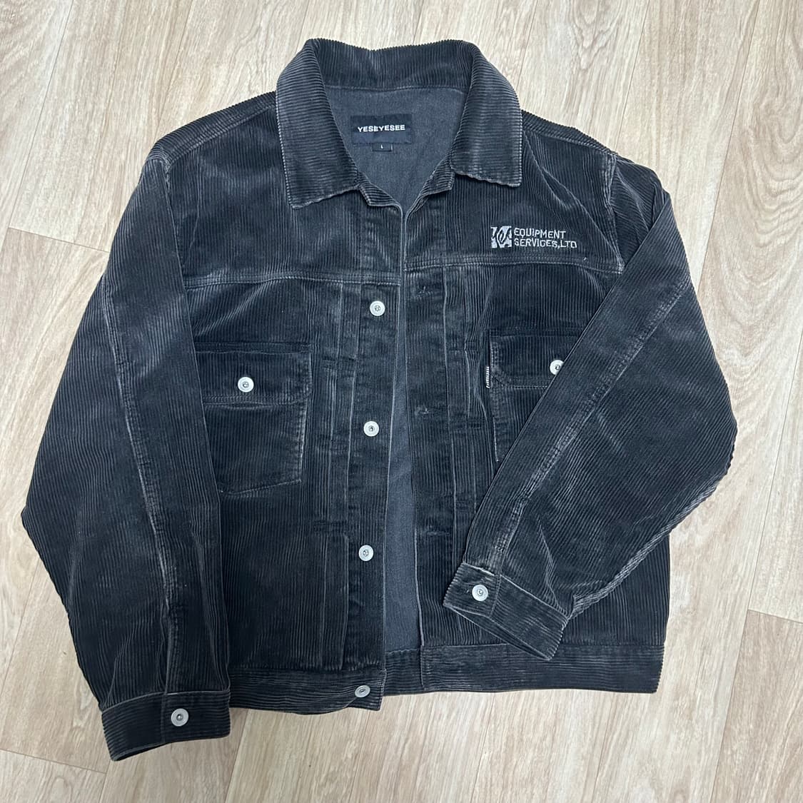 예스아이씨 코듀로이 트러커 자켓 상품이미지1