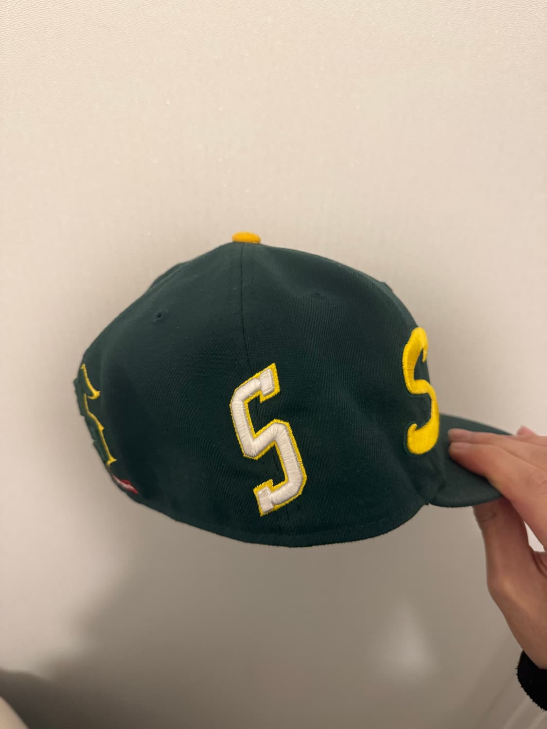 슈프림 뉴에라 멀티로고 25ss 그린 상품이미지7