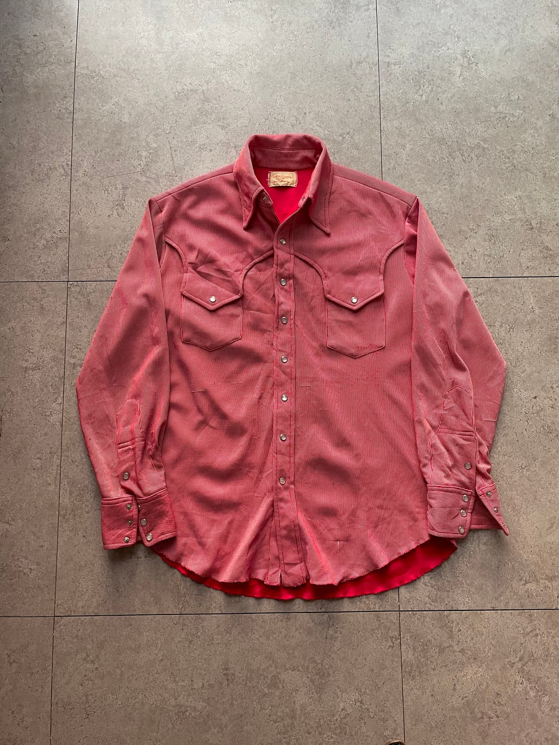 Billie Francis 70’s real 웨스턴셔츠 상품이미지3