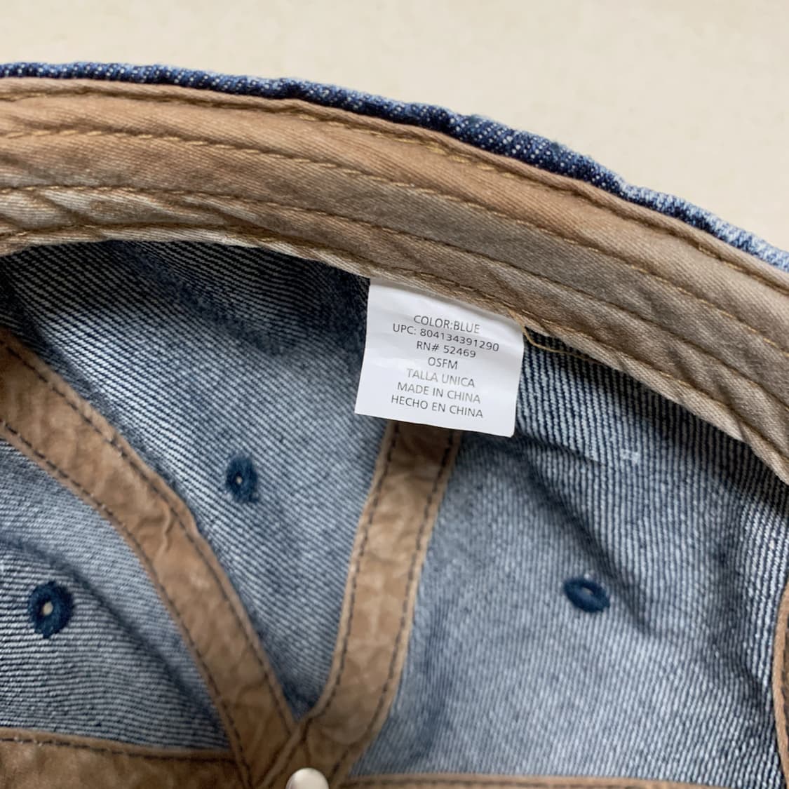 Blessed Vintage Denim Baseball Cap 상품이미지7