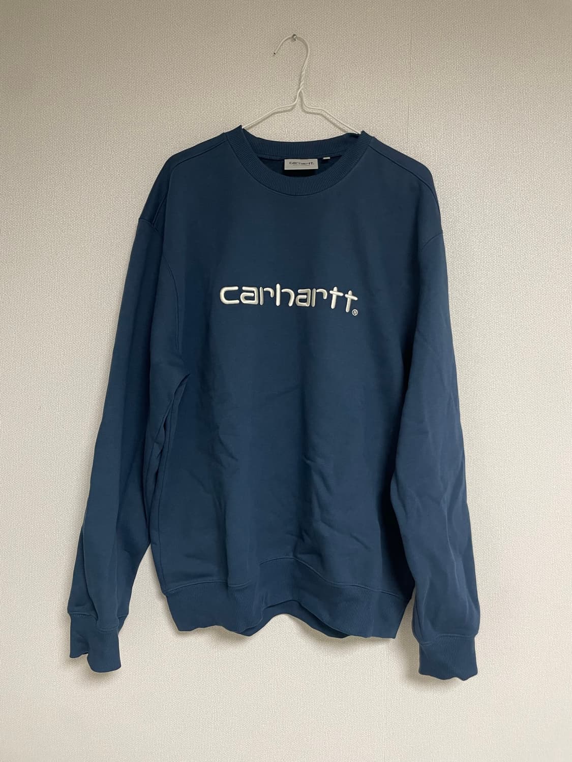 칼하트 스웨트셔츠 네이비 L 상품이미지1
