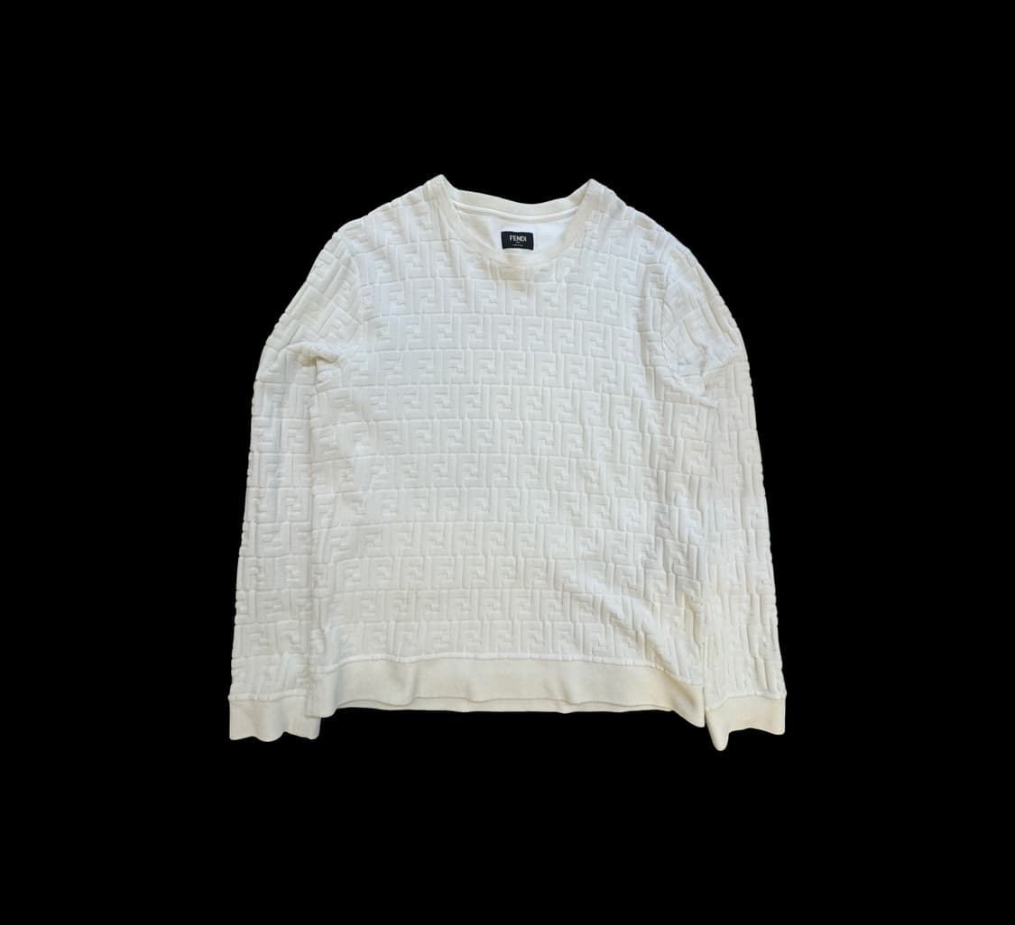 펜디 FF 엠보스드 코튼 맨투 상품이미지2