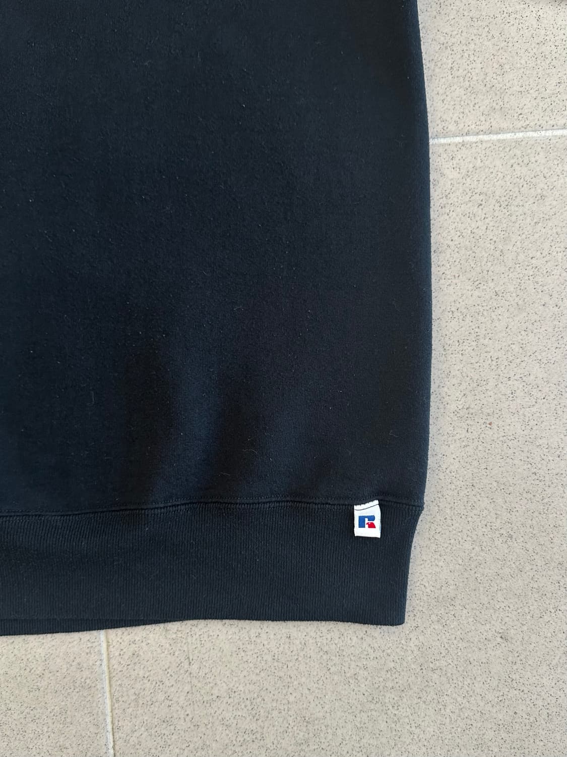 90s 빈티지 러셀 스웻셔츠 블랙 XL USA 상품이미지4