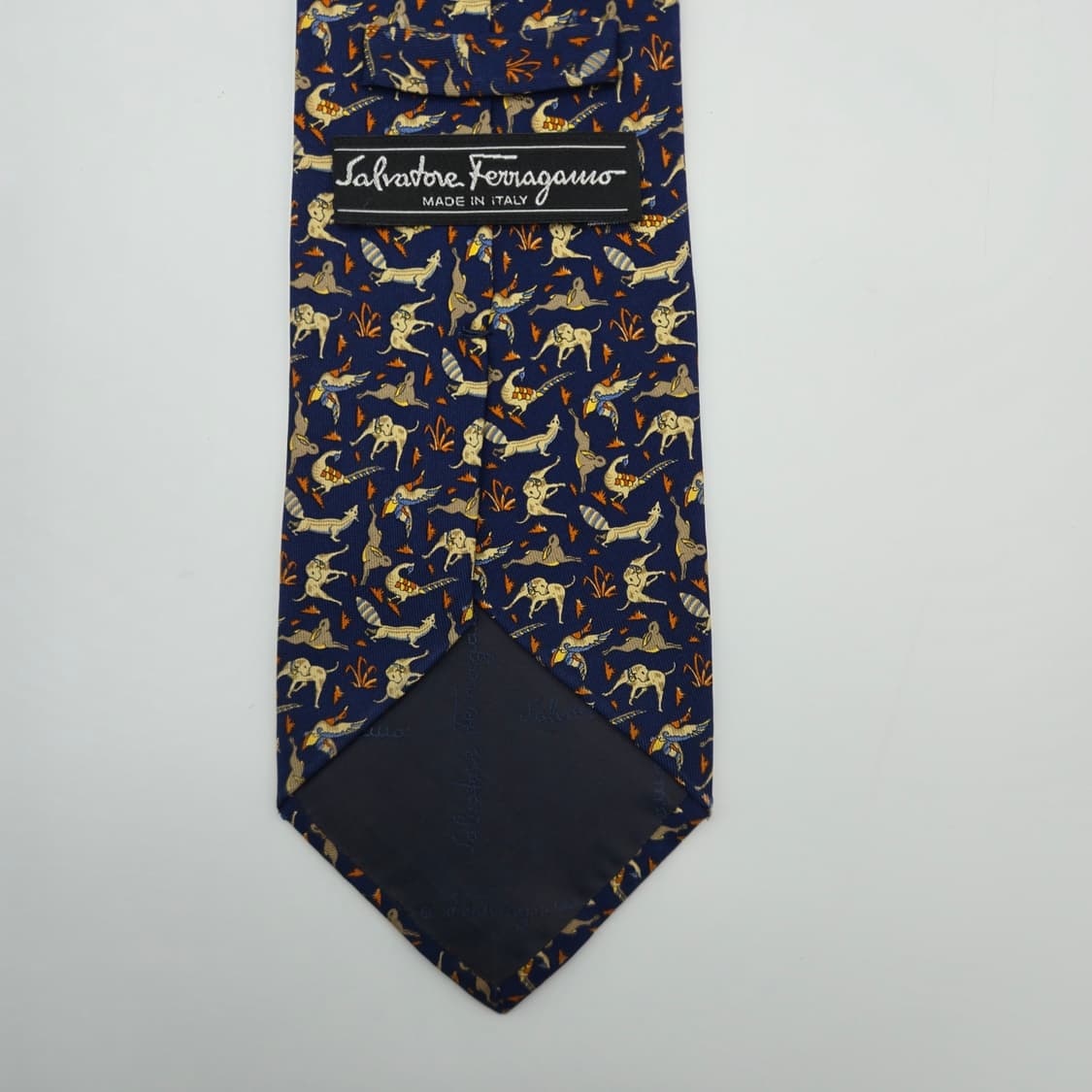 페라가모 실크 넥타이 [BCF10811_1092-03] 상품이미지5