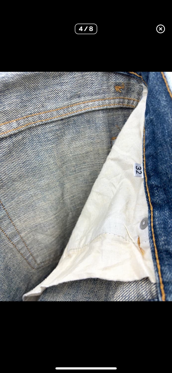 VINTAGE DARK DENIM CLASSIC CUT 상품이미지4