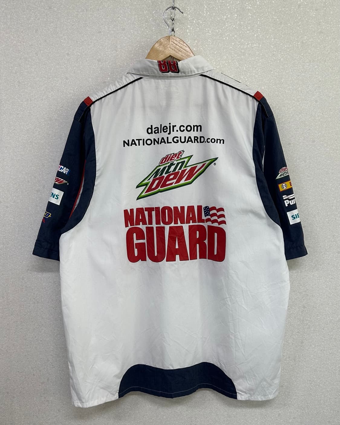 (2XL)레이싱 반팔 셔츠-M2254 상품이미지7