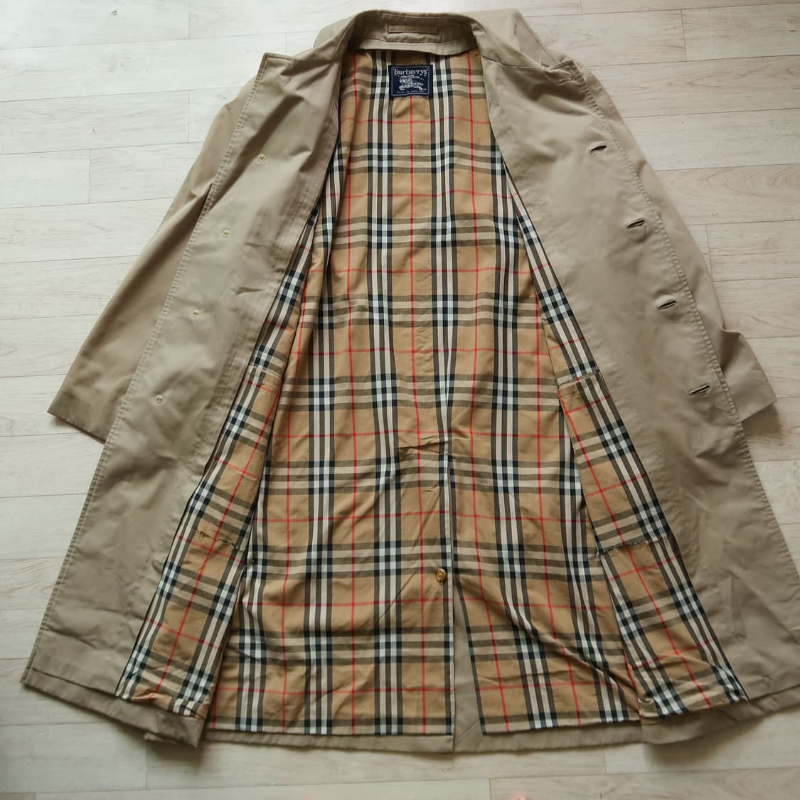 빈티지 버버리 트렌치 코트  상품이미지7