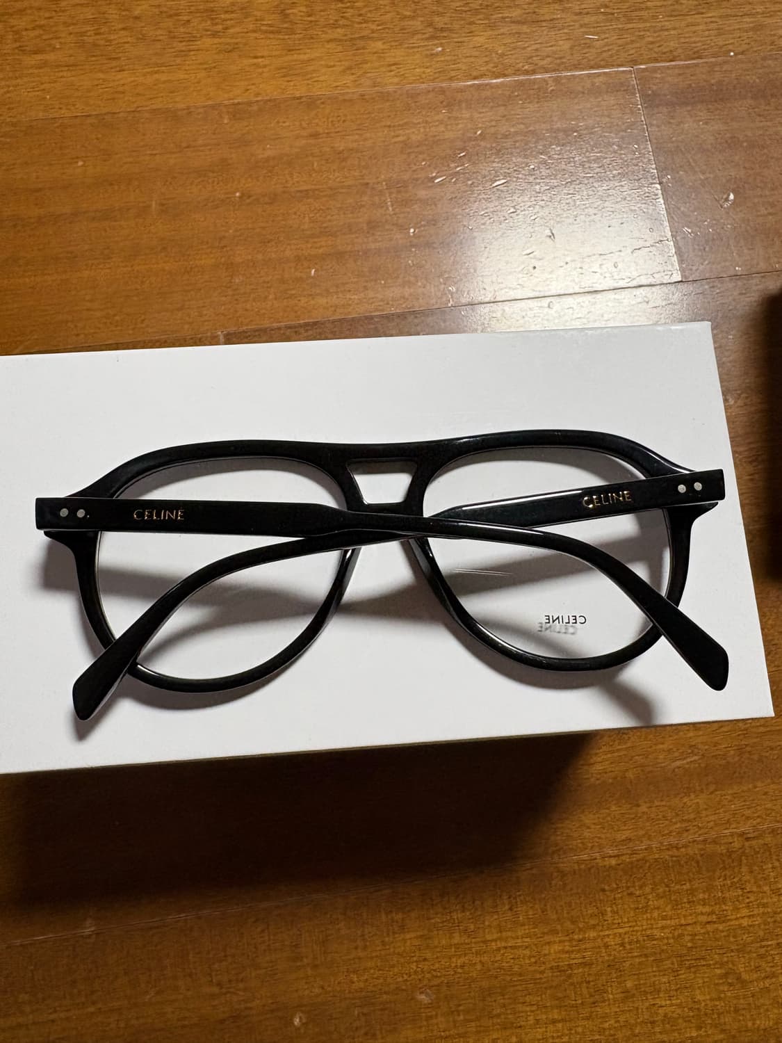 셀린느 블랙 보잉 안경 상품이미지4