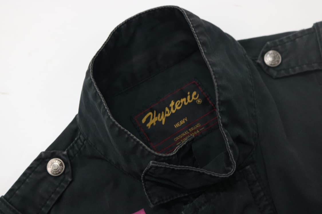 히스테릭글래머 빈티지 핑크 스켈레톤 아트워크 M-65 필드 자켓 상품이미지8