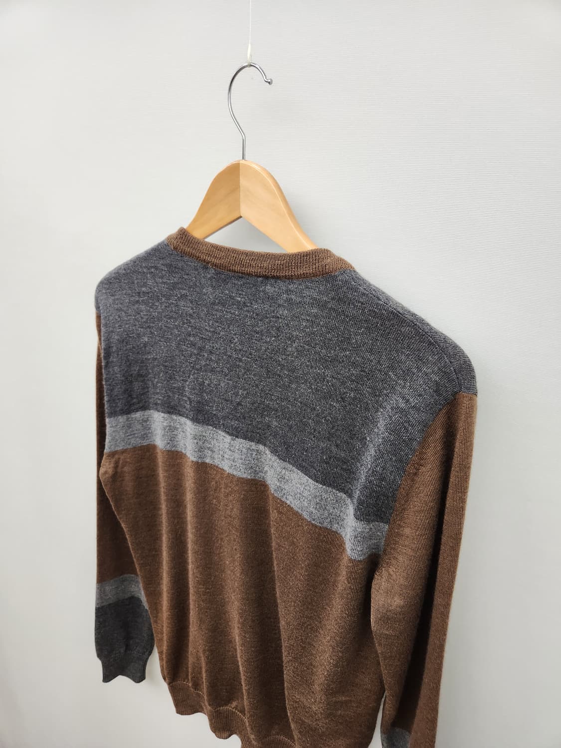 시리즈 에피그램 브라운 니트 가디건 울100% 상품이미지7