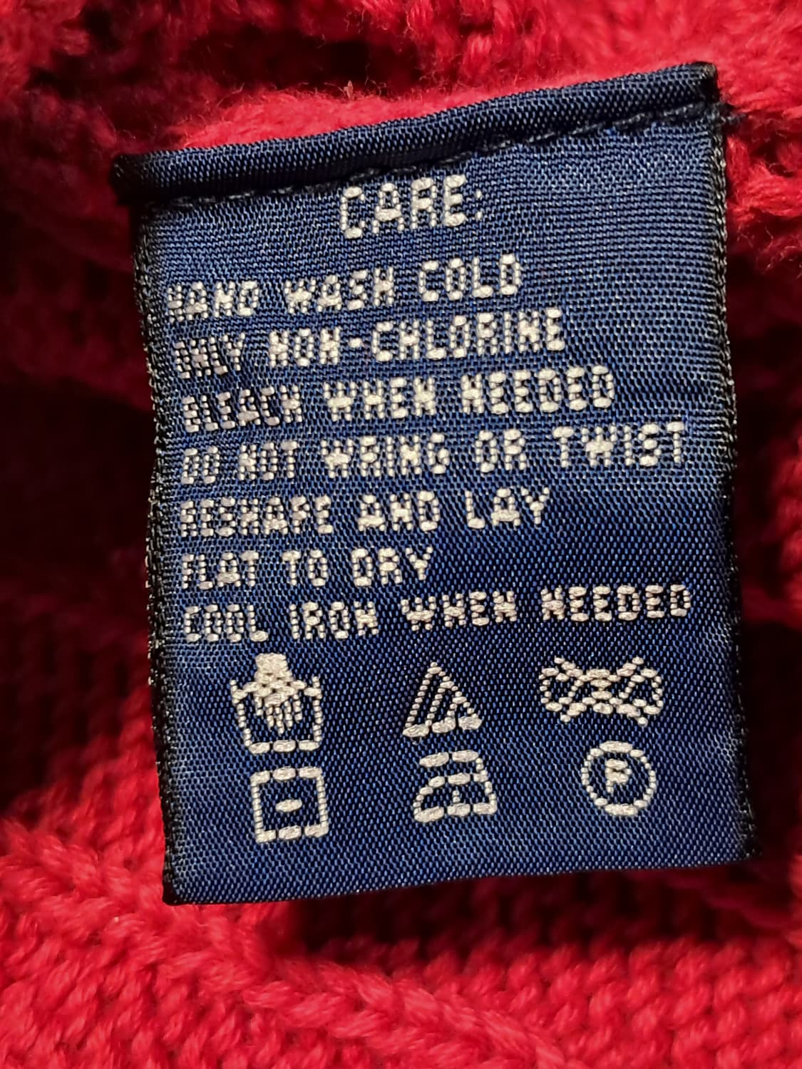 폴로랄프로렌 꽈배기 니트티 여성L 상품이미지10