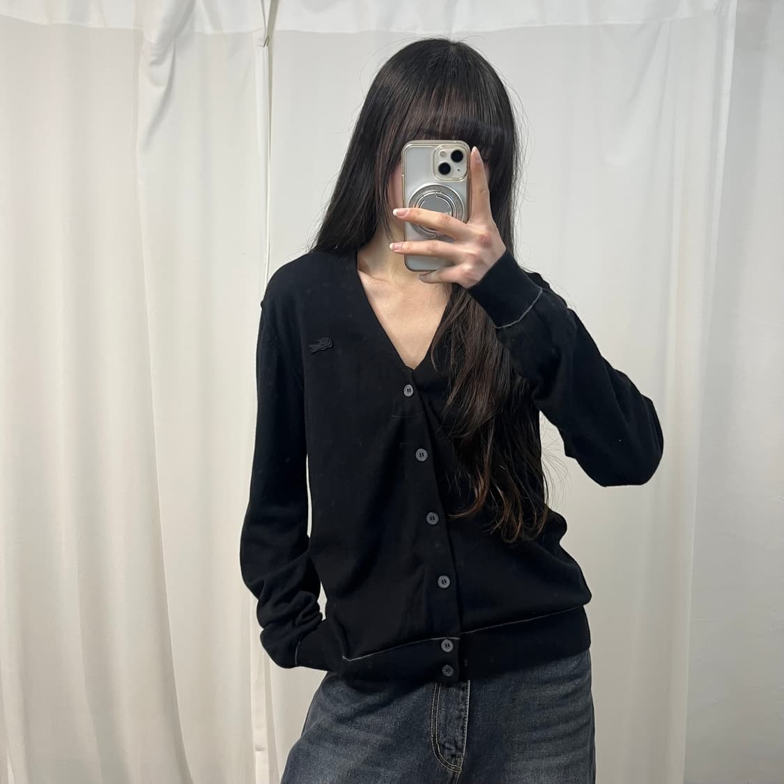 Lacoste Black Cardigan  상품이미지1