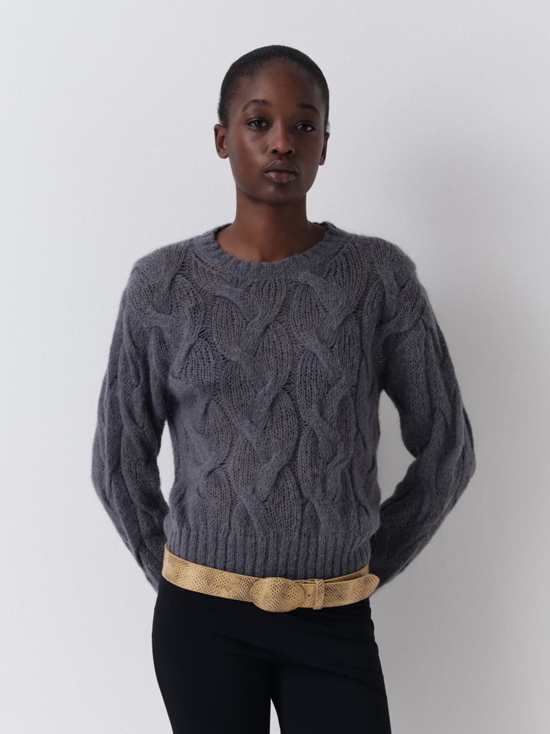 [S/M,M/L]기마구아스 Buckle 벨트/스네이크 상품이미지3