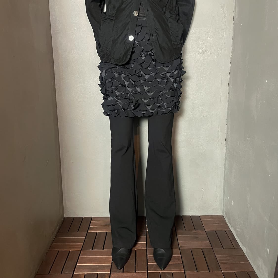 DKNY 페탈 실크 스커트 상품이미지2