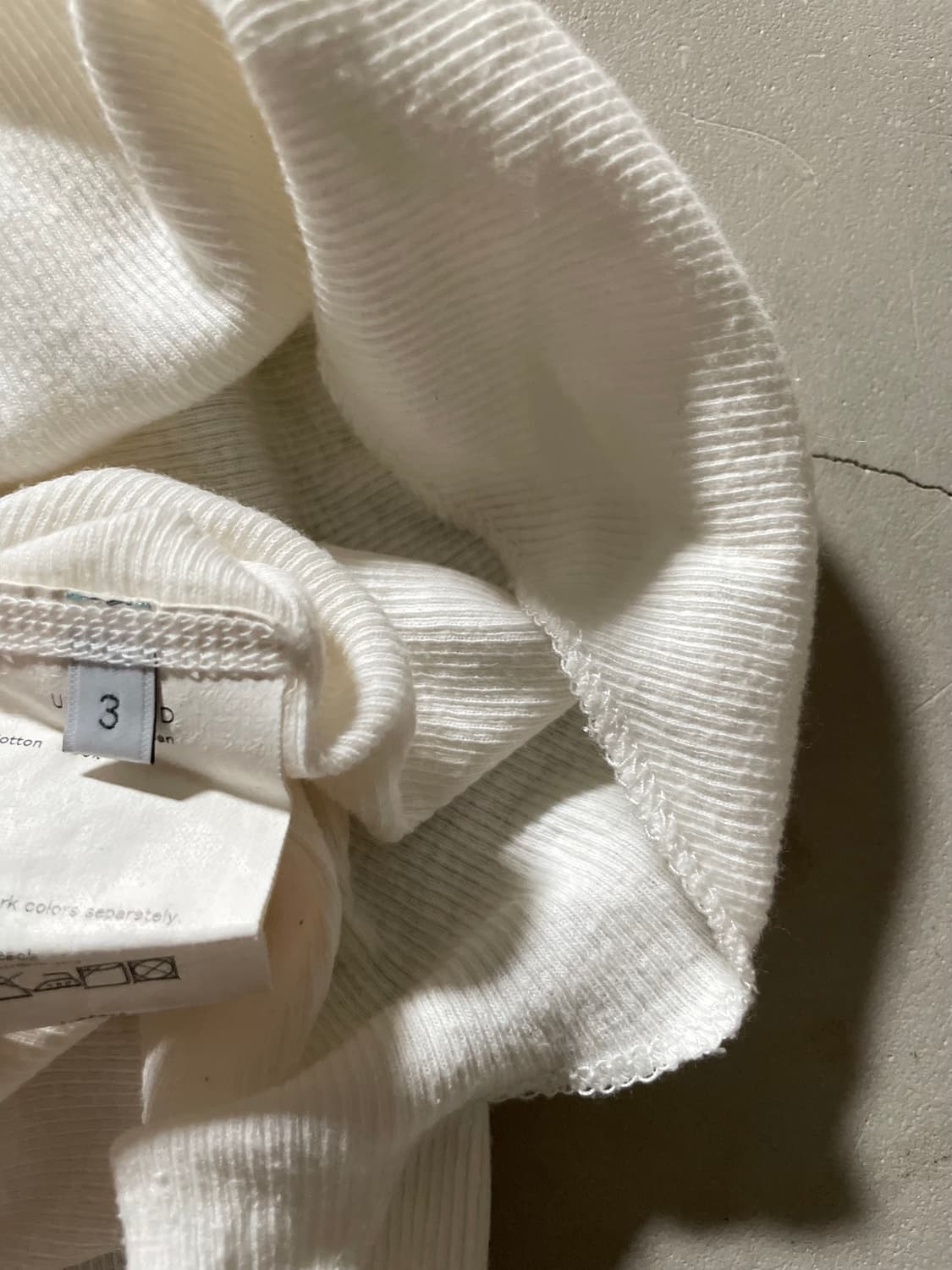 언유즈드  Rib Tank Top 상품이미지4