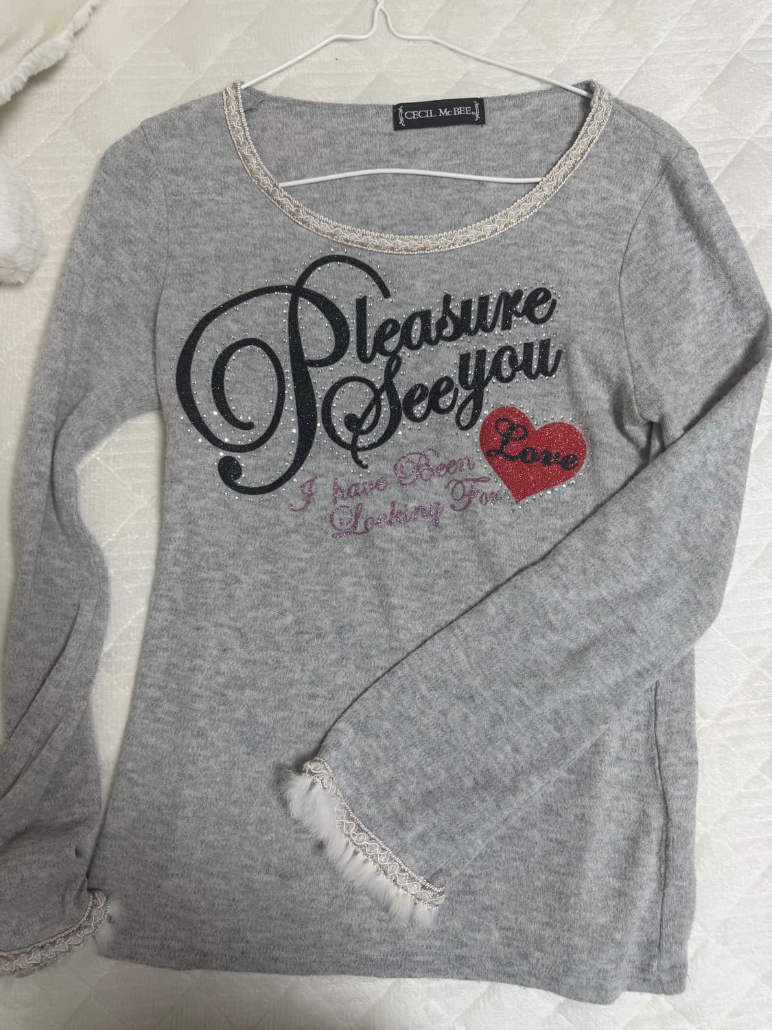 세실맥비 갸루 퍼 롱슬리브 상품이미지1