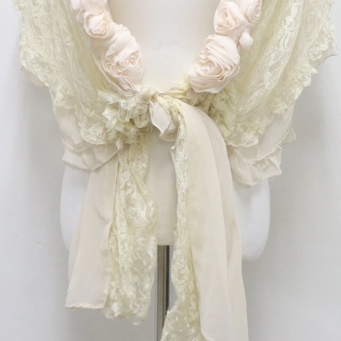 액시즈팜 플라워 레이스 히메갸루 볼레로 63396 상품이미지4