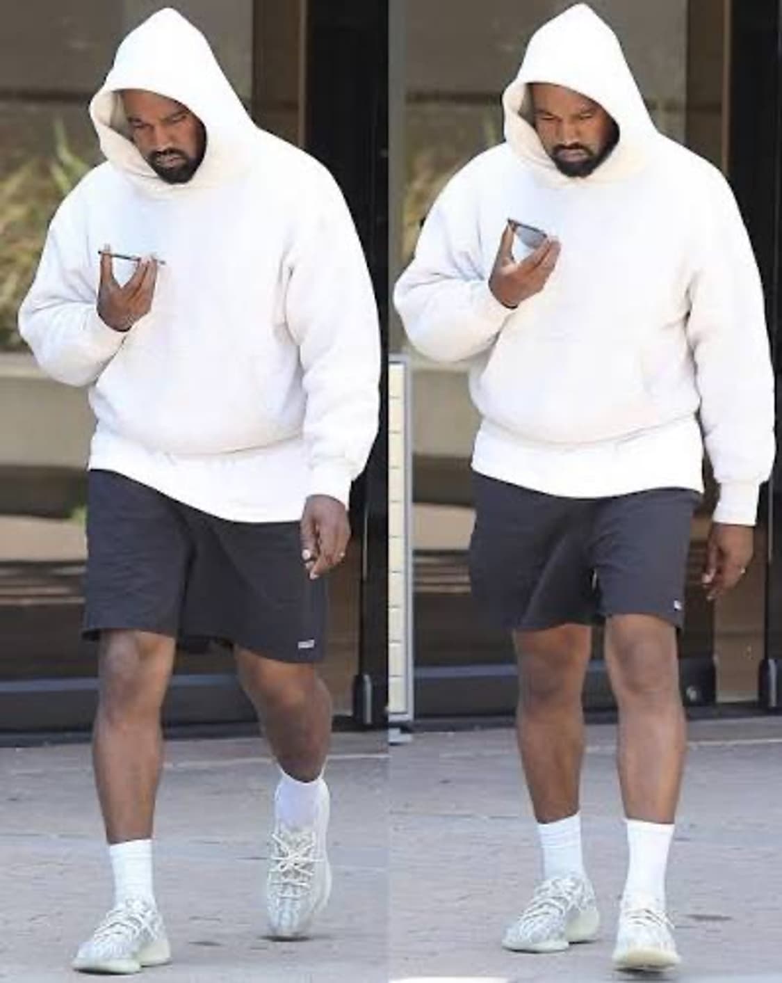 velour garments 750gsm 후드티 ecru 상품이미지3