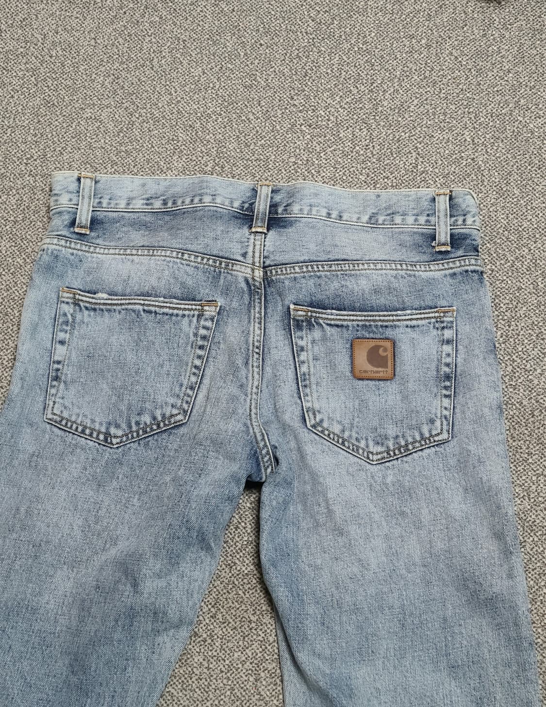 칼하트 WIP 클론다이크 데님 31x32  31-33  인치 상품이미지4