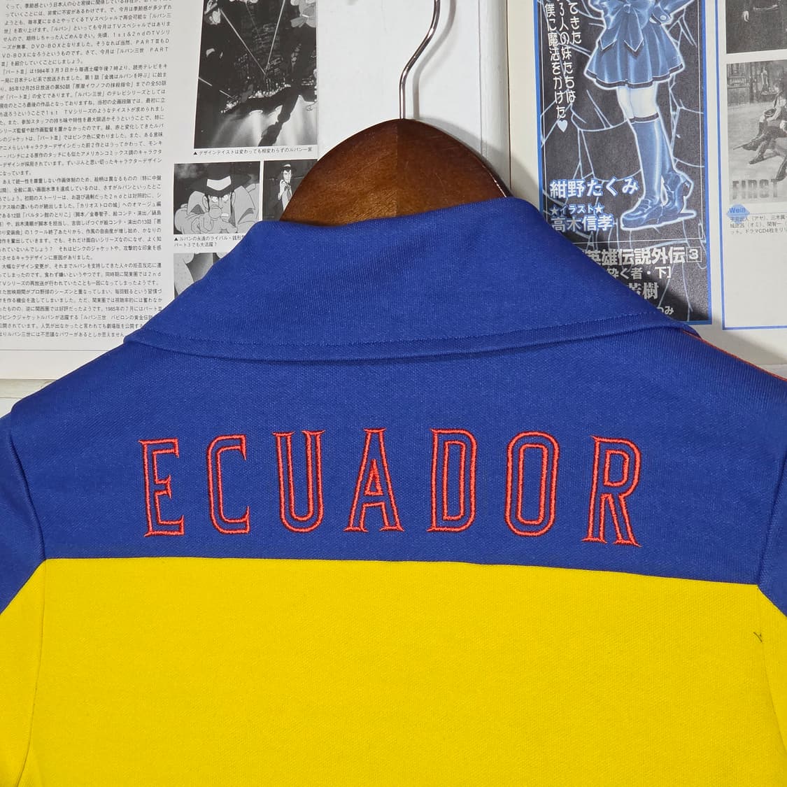 아디다스 에콰도르 블루 슬림핏 져지 트랙탑 상품이미지6