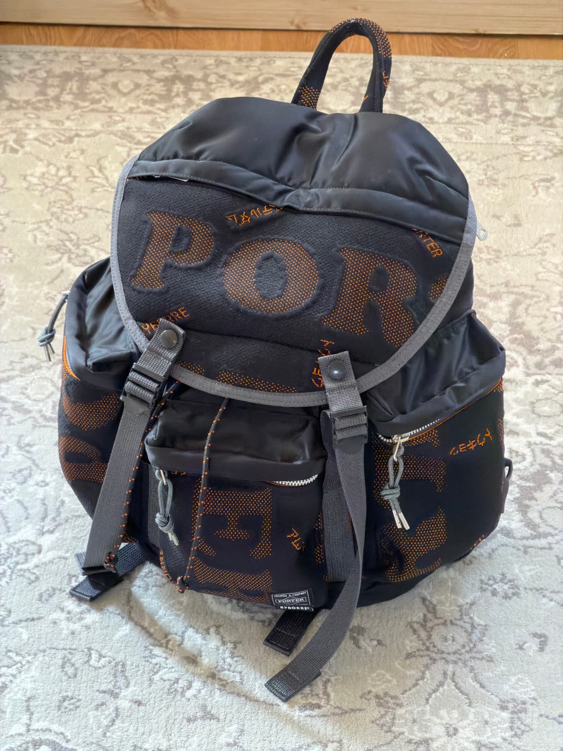 포터 백팩 (Byborre 콜라보) 판매합니다. 상품이미지1