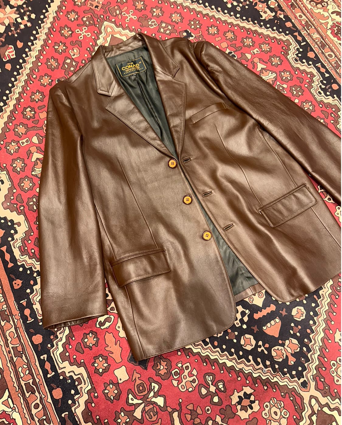 ( XL-2XL ) 가죽자켓 가죽마이 레더자켓 양가죽마이 블레이저  상품이미지5