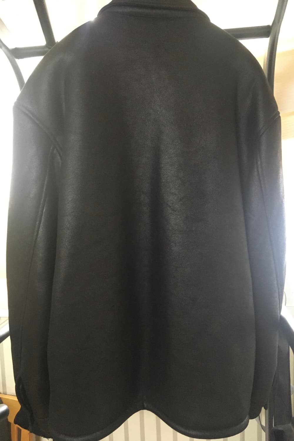 자라 가죽자켓 블랙 판매합니다 상품이미지4