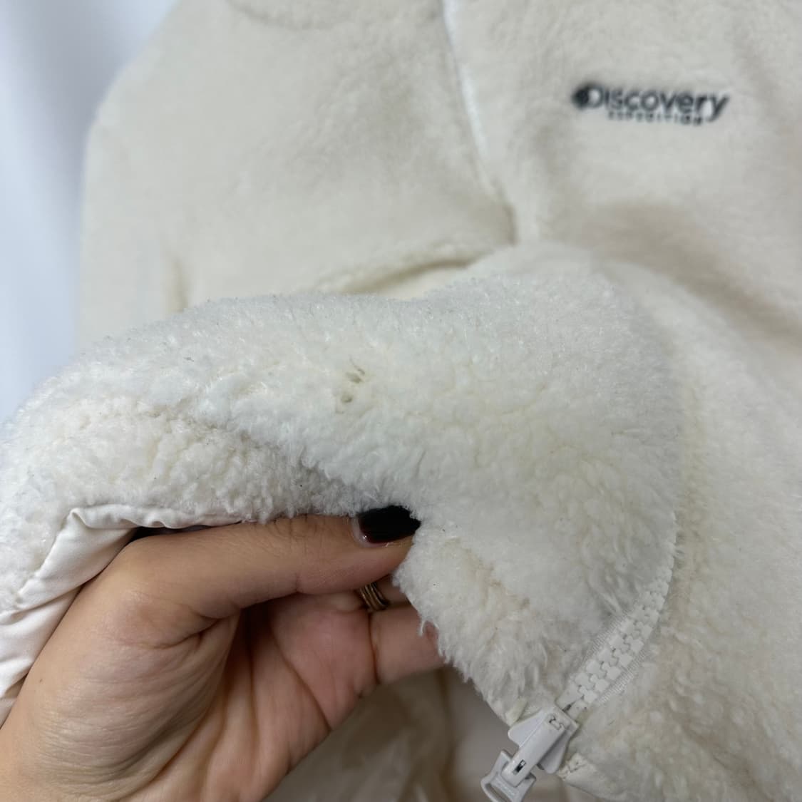 디스커버리 여자 양면 후드 패딩점퍼 95  EOQ 상품이미지5