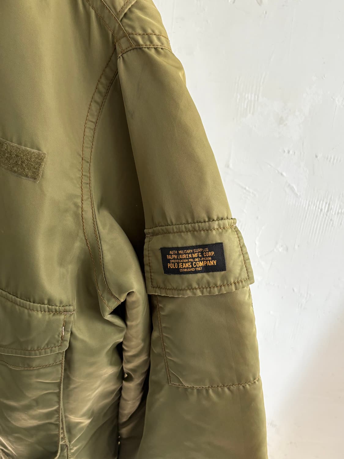 Polo 폴로 진스 G-8 플라이트 자켓 상품이미지3