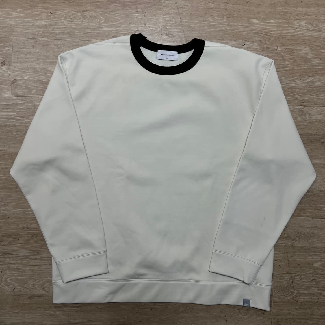 라이풀 스판 기모 맨투맨 크루넥 티셔츠 [아이보리] XL/105 상품이미지1