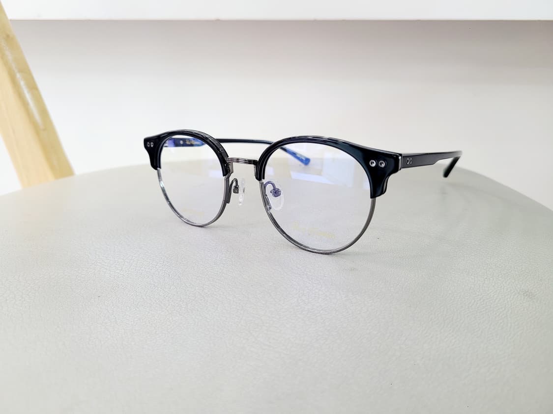 폴휴먼 안경 PHF-5271A 블랙원형하금테 안경 상품이미지7