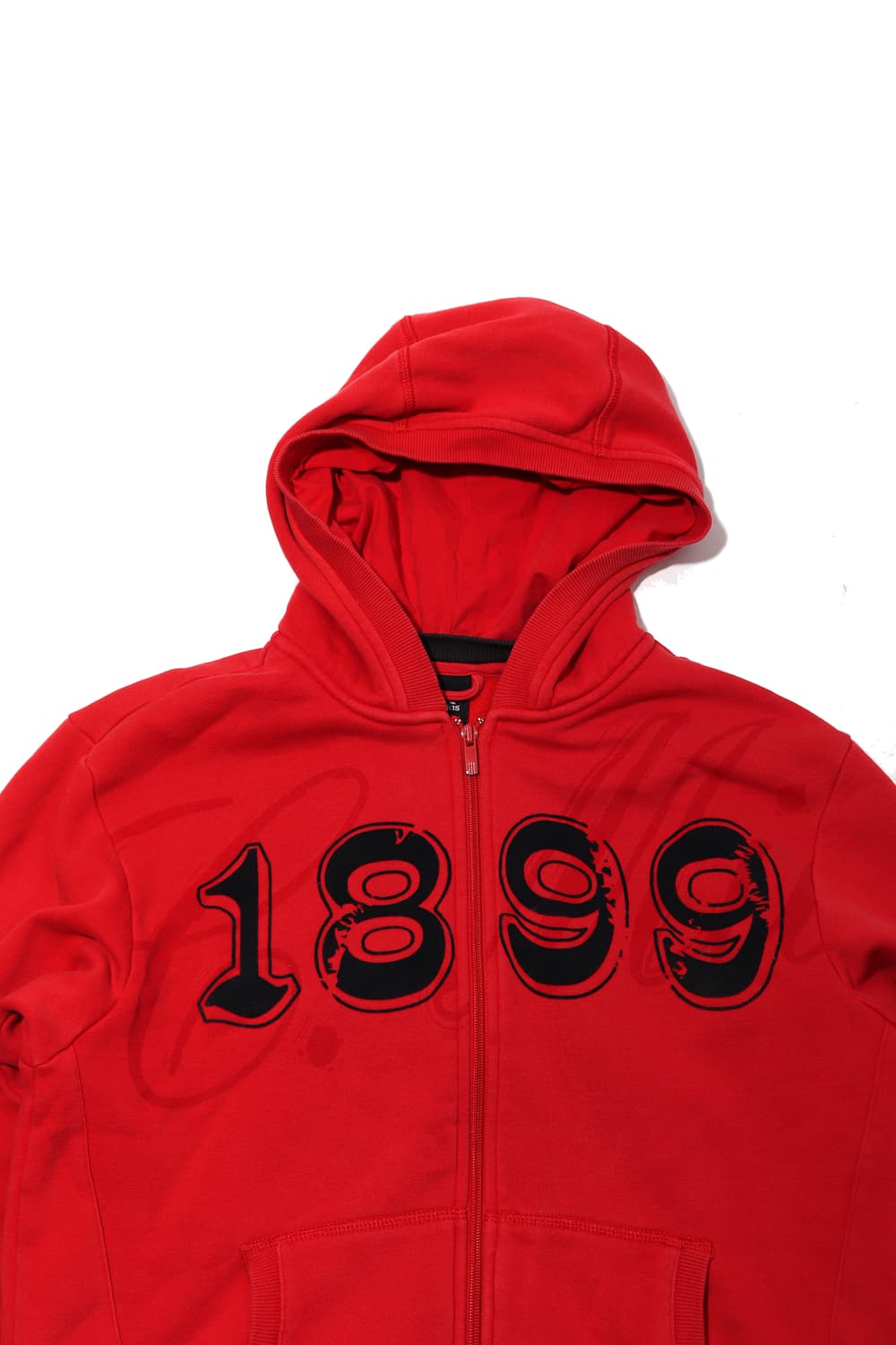 ADIDAS 00s AC밀란 1899 레드 후드 집업 size 100 상품이미지2